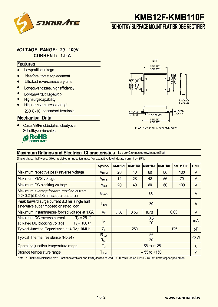 KMB110F_9008689.PDF Datasheet