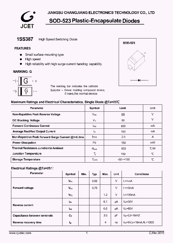 1SS387_9010475.PDF Datasheet