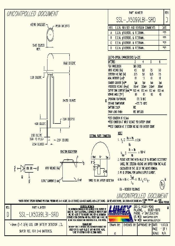 SSL-LX5099LBI-SRD_9010485.PDF Datasheet