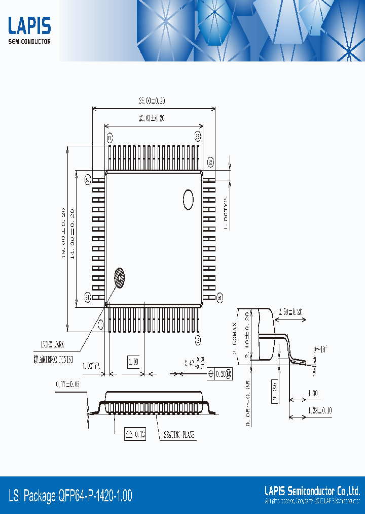 QFP64-P-1420-100-D_9010572.PDF Datasheet