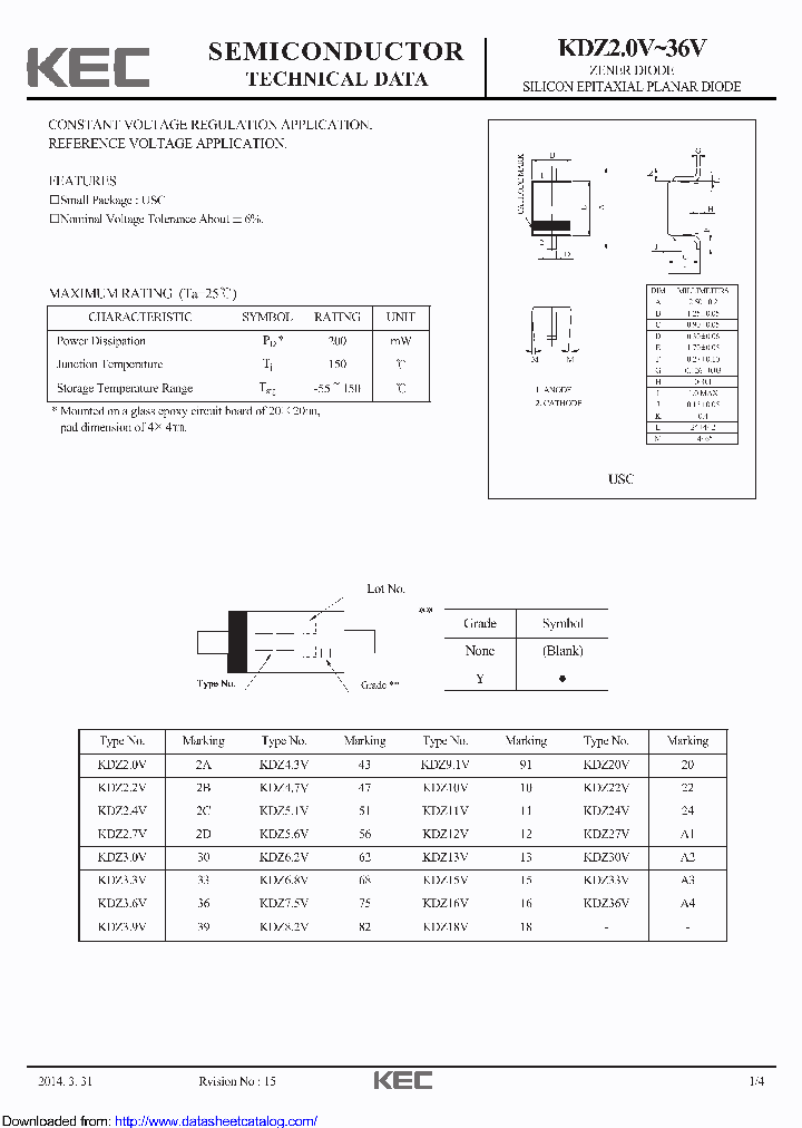 KDZ70V_9011735.PDF Datasheet