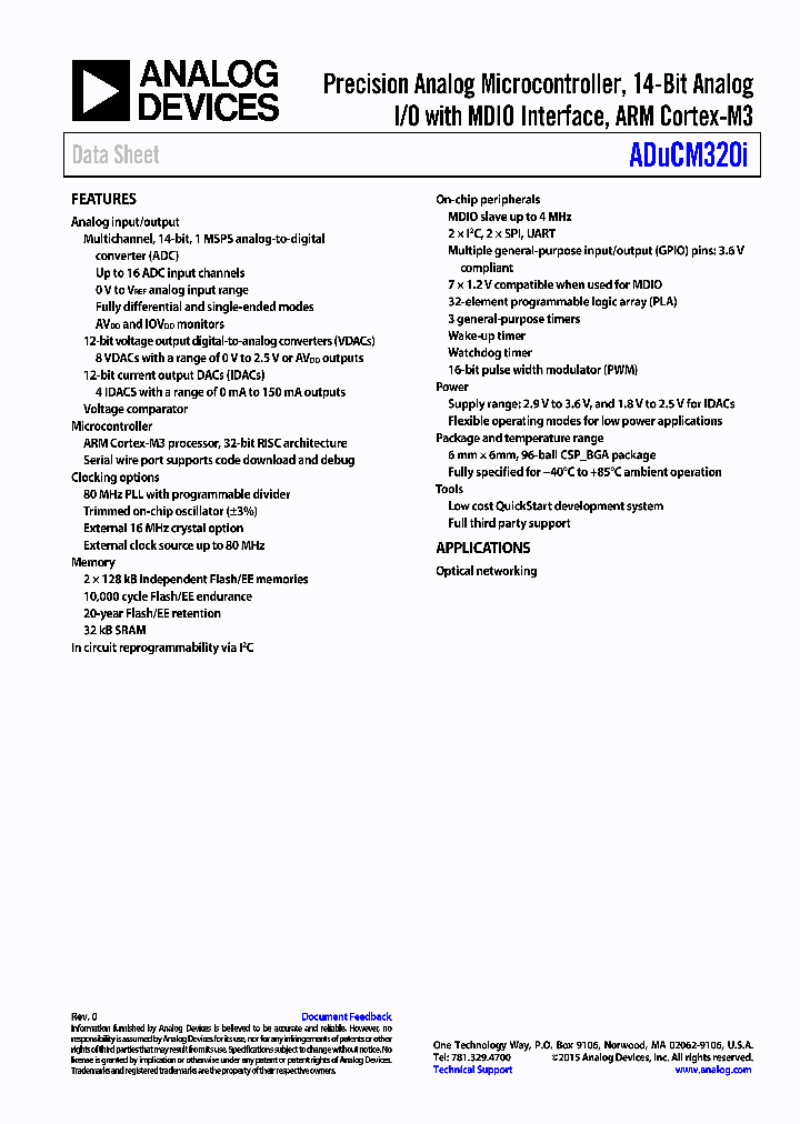 ADUCM320I_9015207.PDF Datasheet