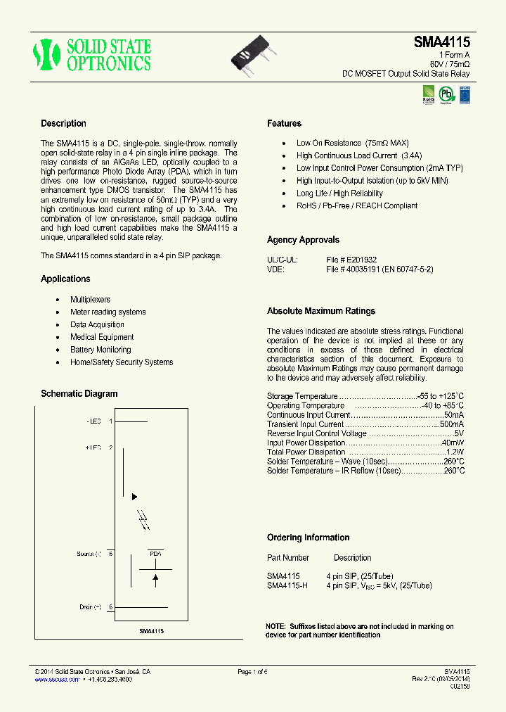 SMA4115_9017298.PDF Datasheet