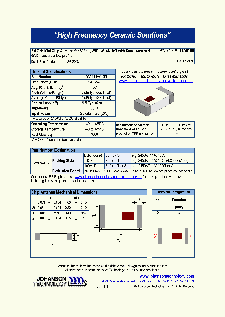 2450AT14A0100_9017553.PDF Datasheet