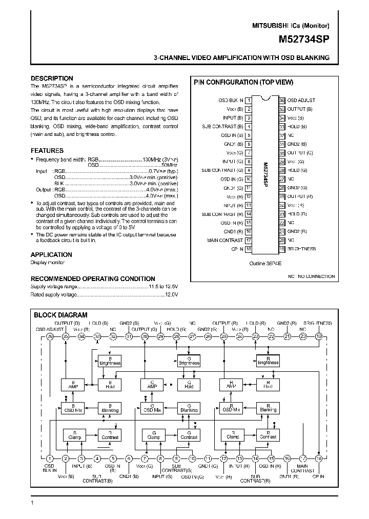 M52734_9018588.PDF Datasheet