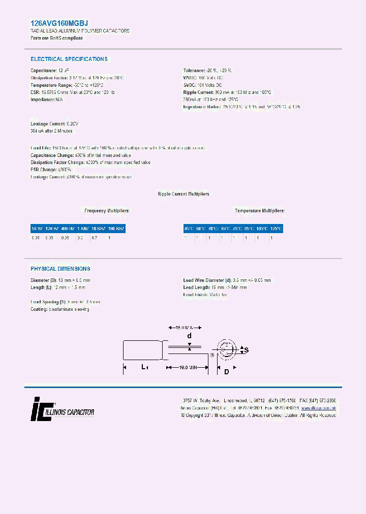 126AVG160MGBJ_9023373.PDF Datasheet