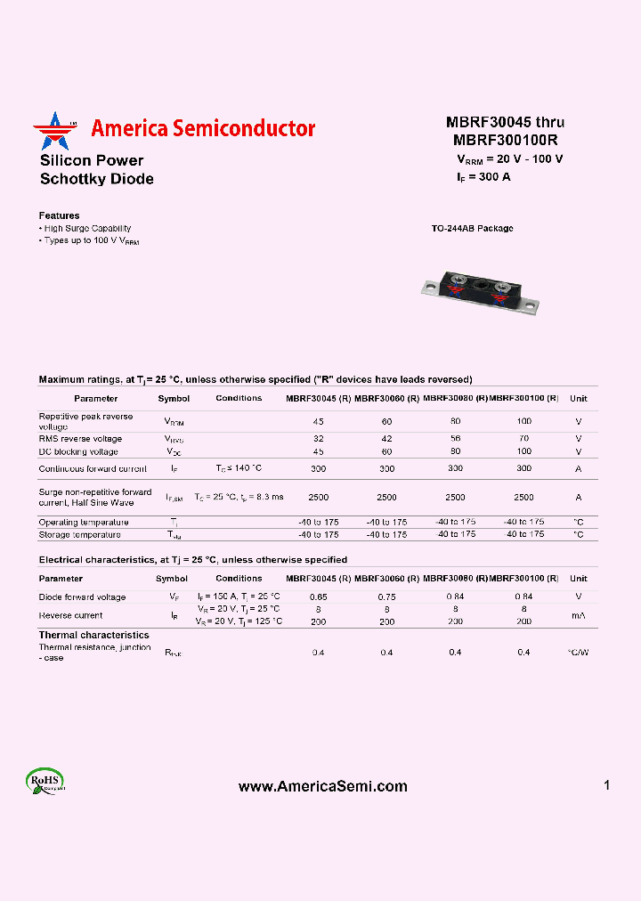 MBRF300100R_9024057.PDF Datasheet