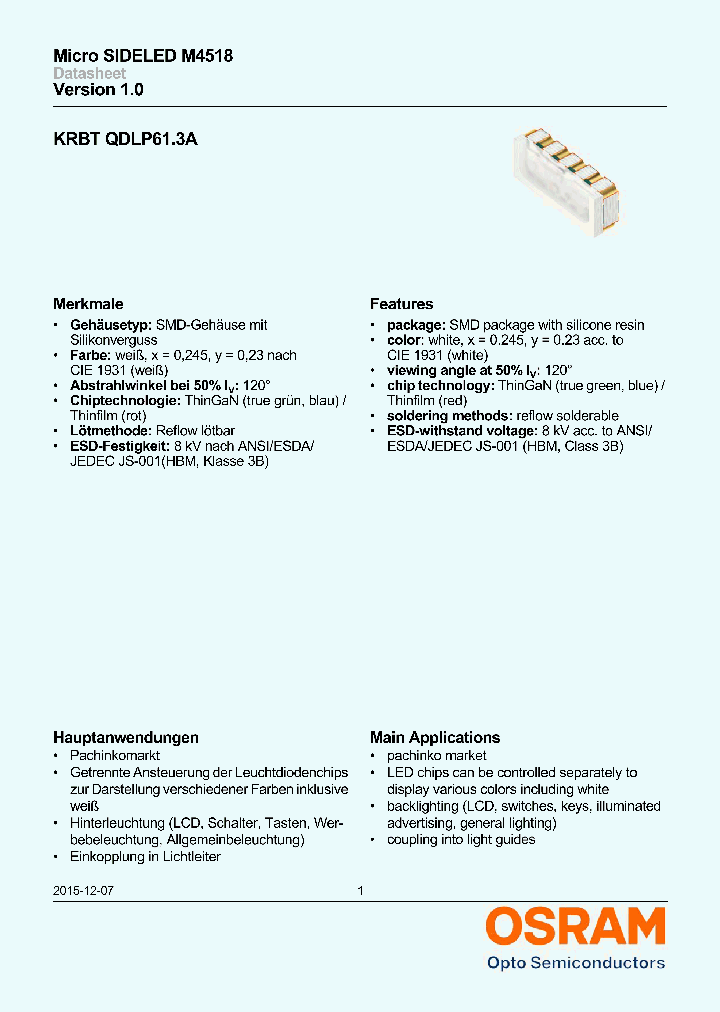 KRBTQDLP613A_9025914.PDF Datasheet