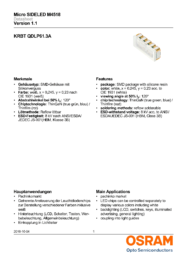 KRBT-QDLP613A_9025915.PDF Datasheet