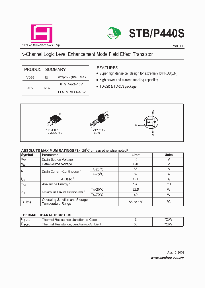 STBP440S_9028537.PDF Datasheet