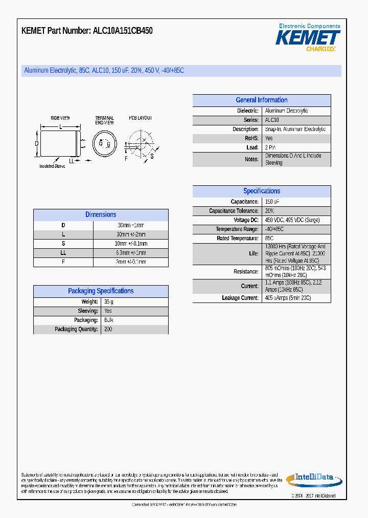 ALC10A151CB450_9029538.PDF Datasheet