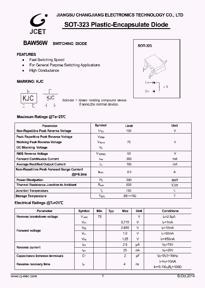 BAW56W_9030169.PDF Datasheet