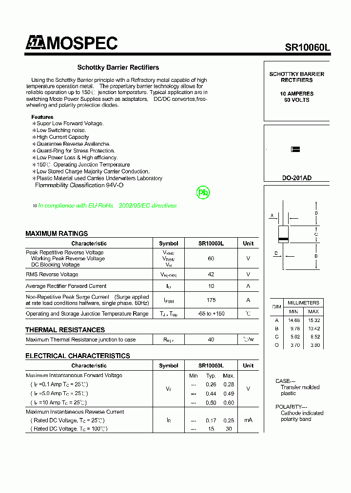 SR10060L_9031181.PDF Datasheet