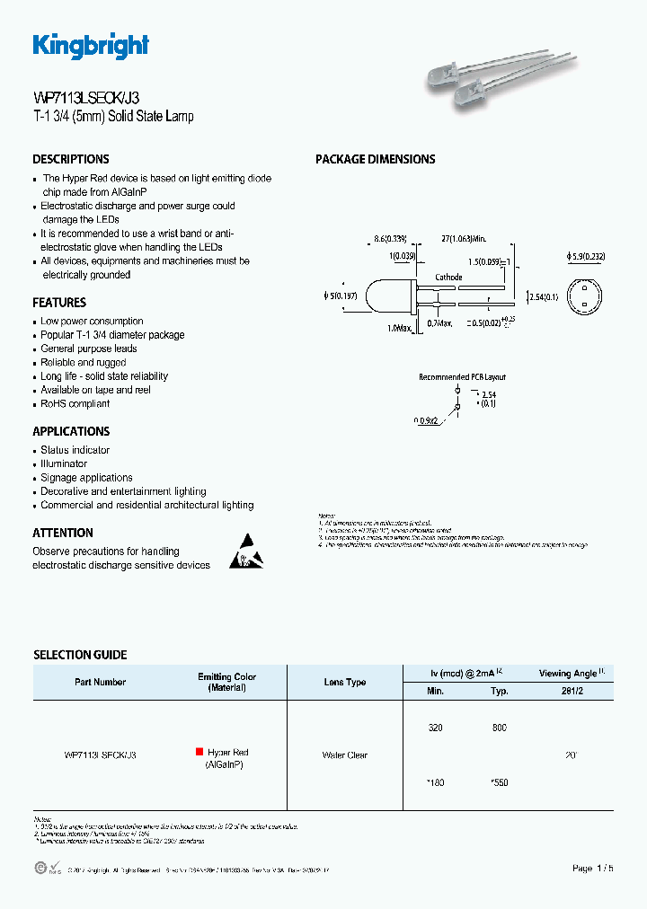 WP7113LSECK-J3_9031488.PDF Datasheet