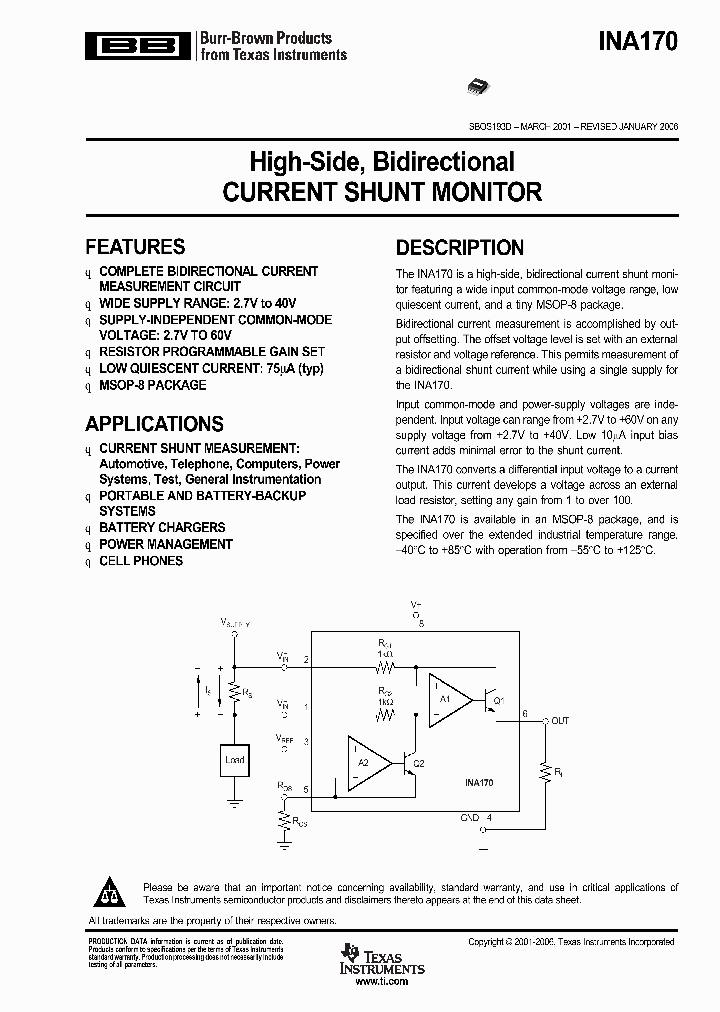 INA170_9033141.PDF Datasheet