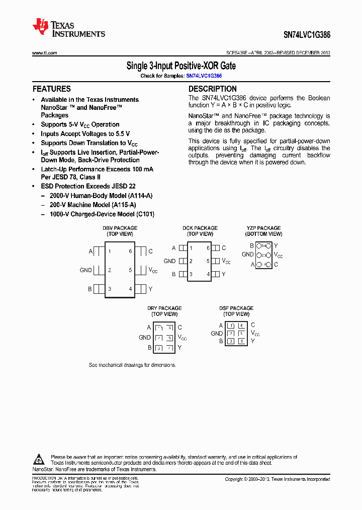 SN74LVC1G386DBVR_9033442.PDF Datasheet