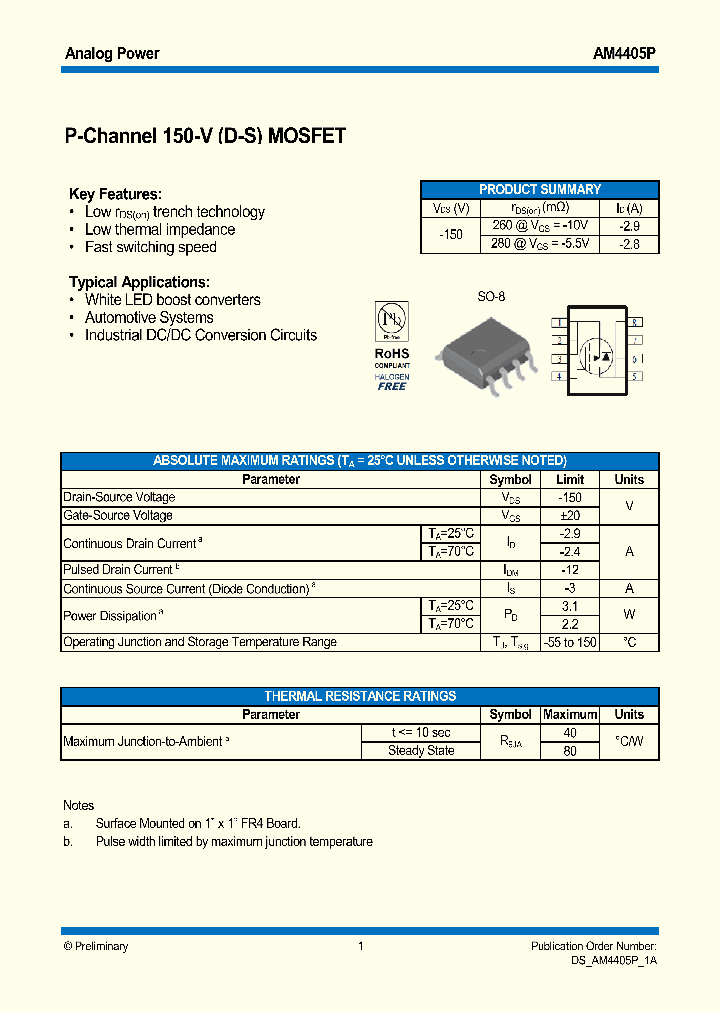 AM4405P_9033573.PDF Datasheet