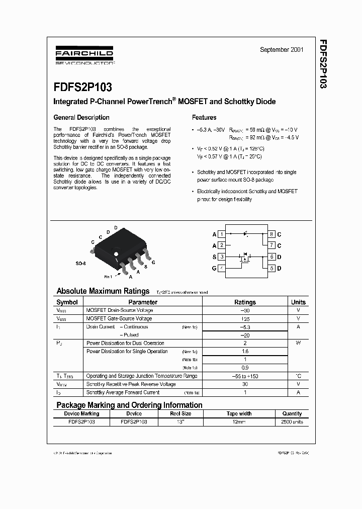 FDFS2P103_9034728.PDF Datasheet