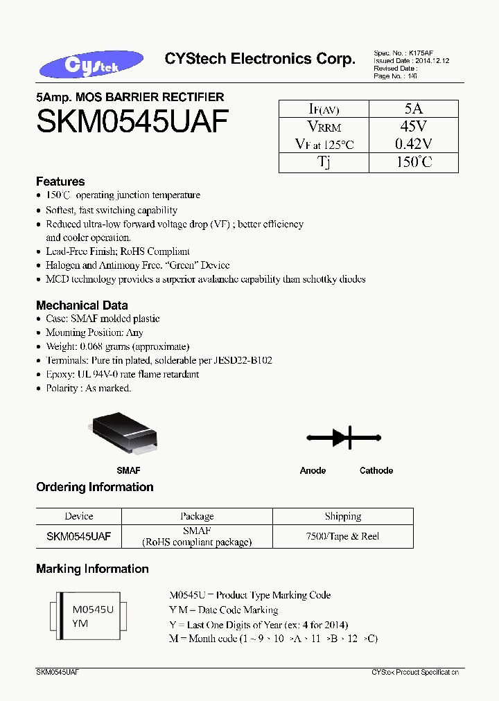 SKM0545UAF_9034966.PDF Datasheet