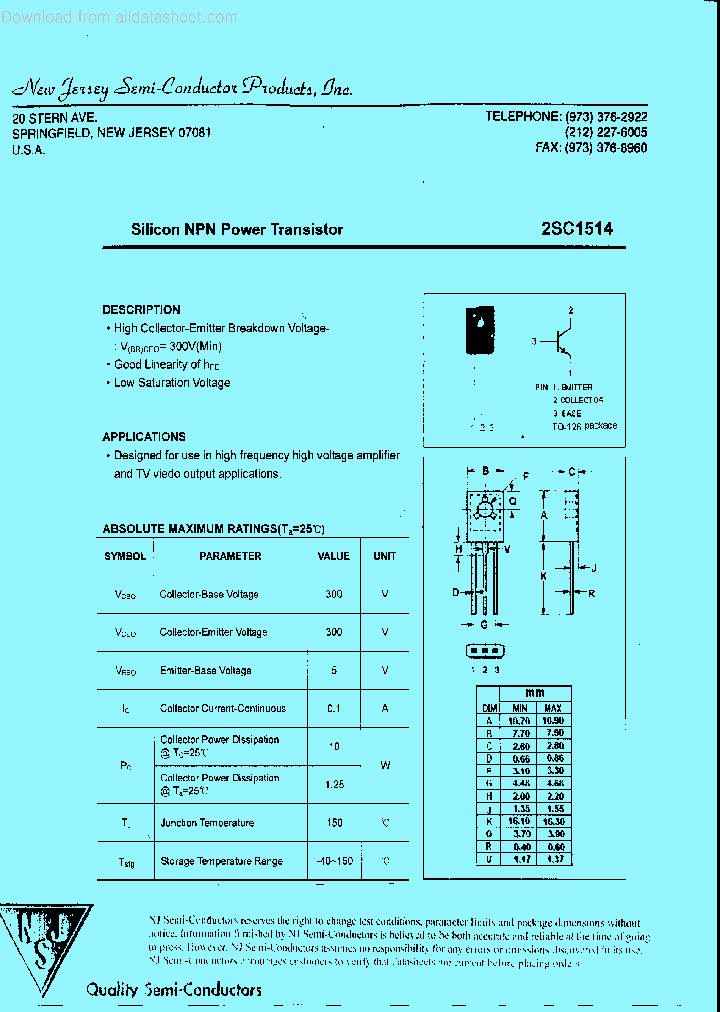 2SC1514_9035104.PDF Datasheet