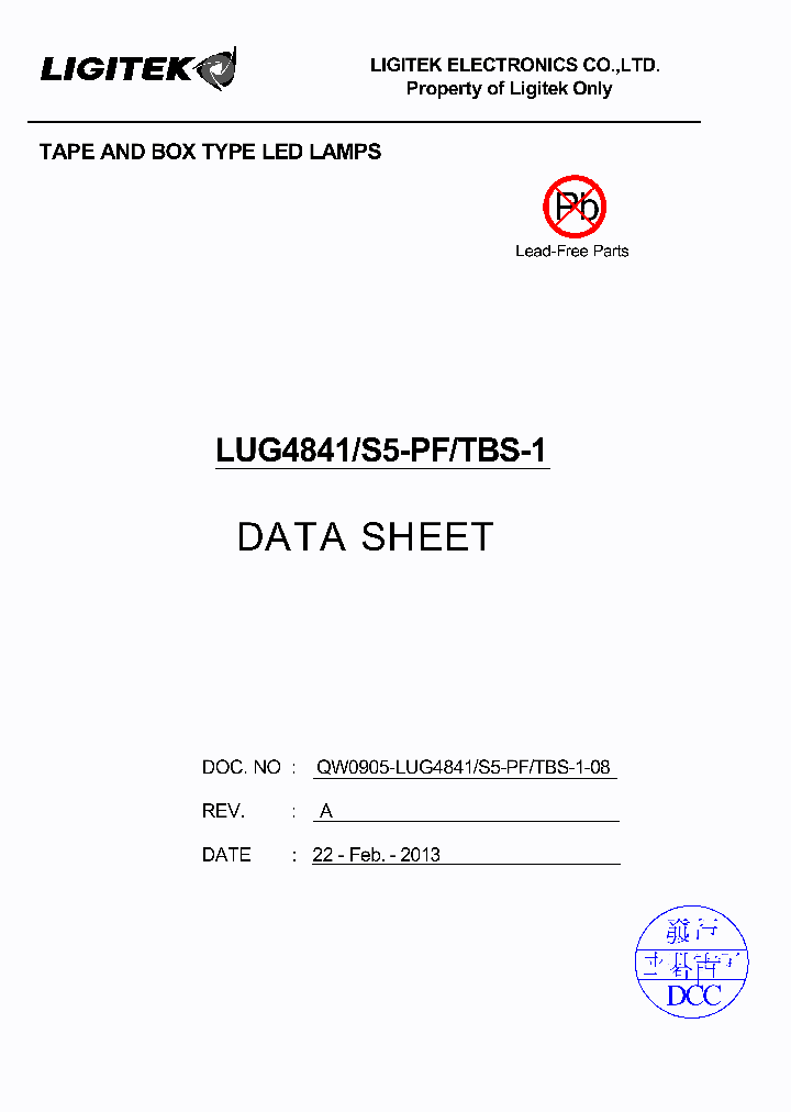 LUG4841-S5-PF-TBS-1_9038782.PDF Datasheet