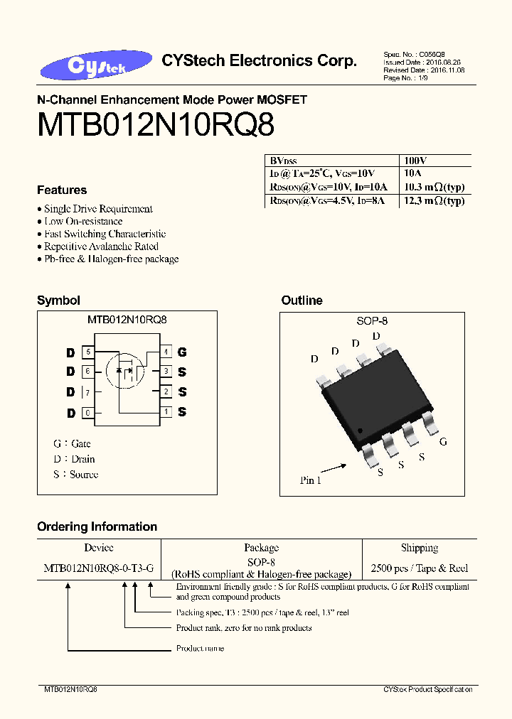 MTB012N10RQ8_9041481.PDF Datasheet