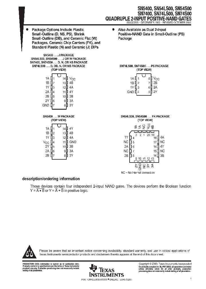 SN7400_9043485.PDF Datasheet