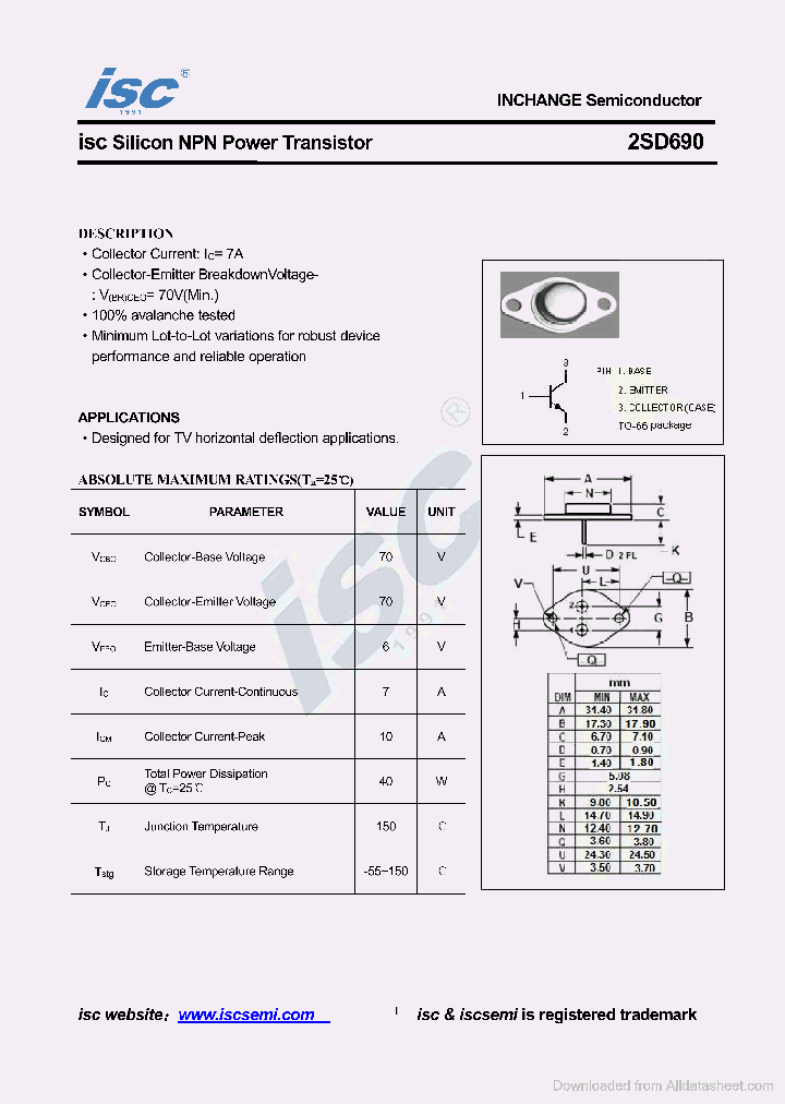 2SD690_9044016.PDF Datasheet