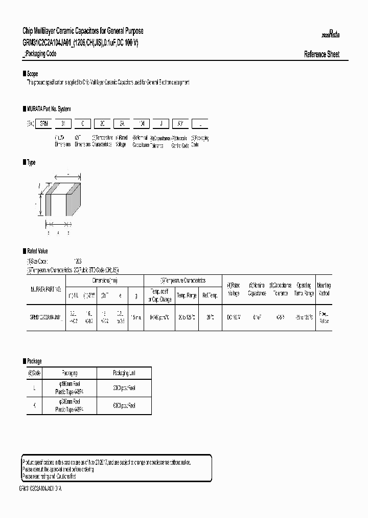 GRM31C2C2A104JA01_9046430.PDF Datasheet