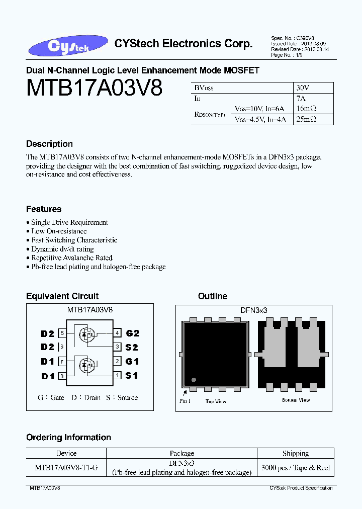 MTB17A03V8_9047995.PDF Datasheet