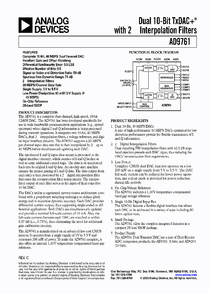 AD9761-15_9048618.PDF Datasheet