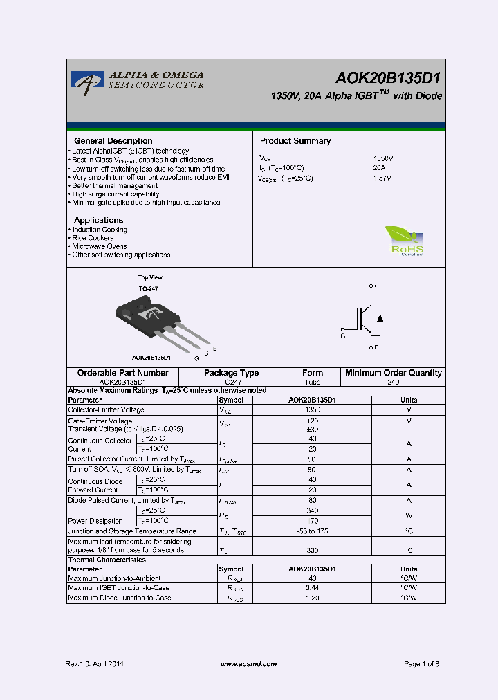 AOK20B135D1_9049419.PDF Datasheet