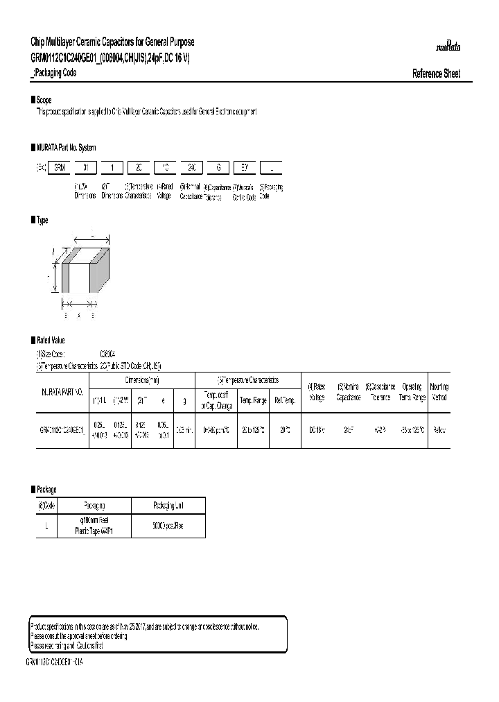 GRM0112C1C240GE01_9050348.PDF Datasheet