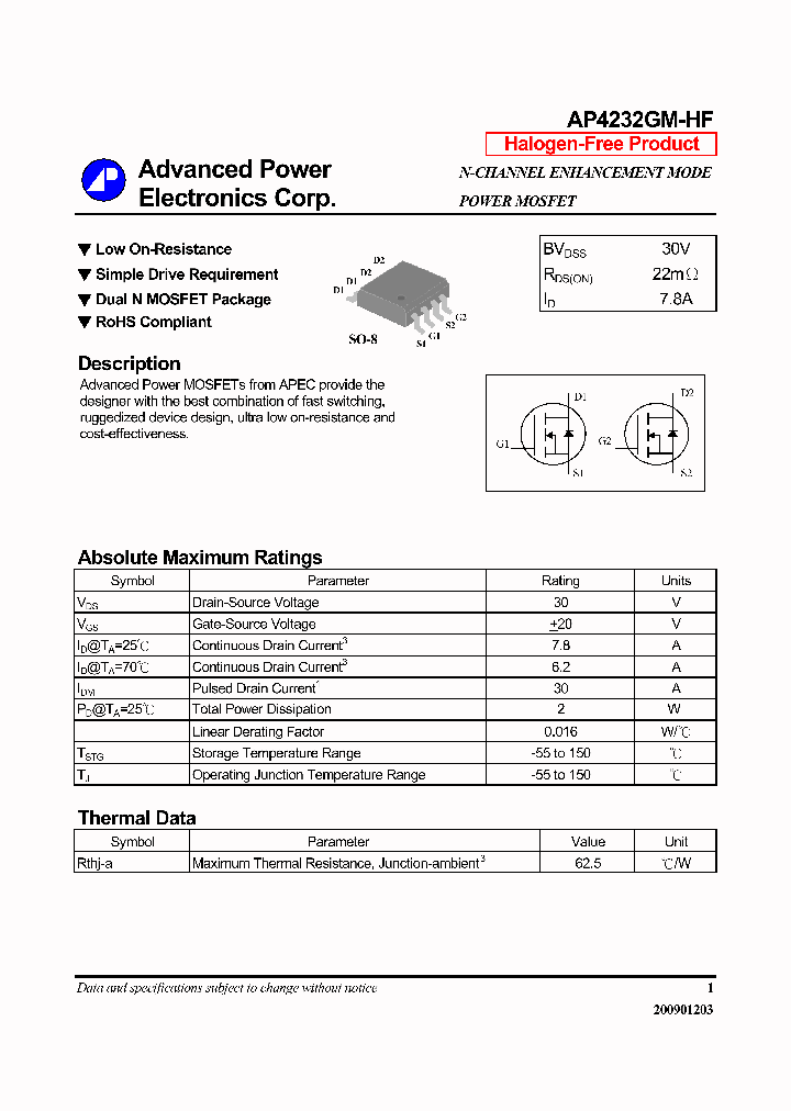 AP4232GM-HF_9050865.PDF Datasheet