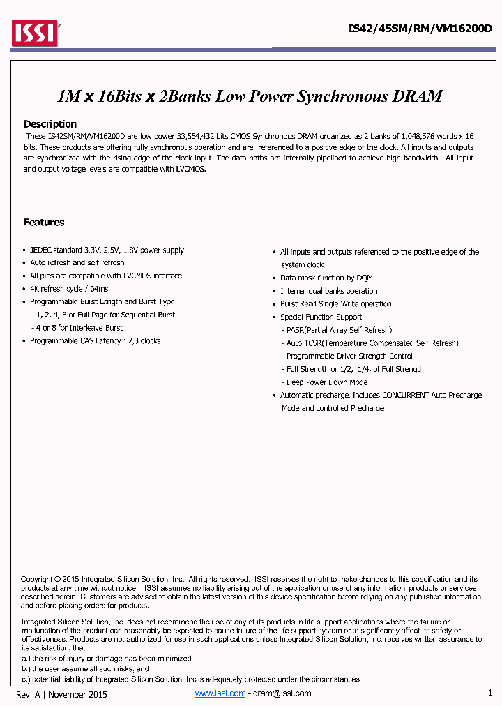 IS42VM16200D-75BLI_9054361.PDF Datasheet