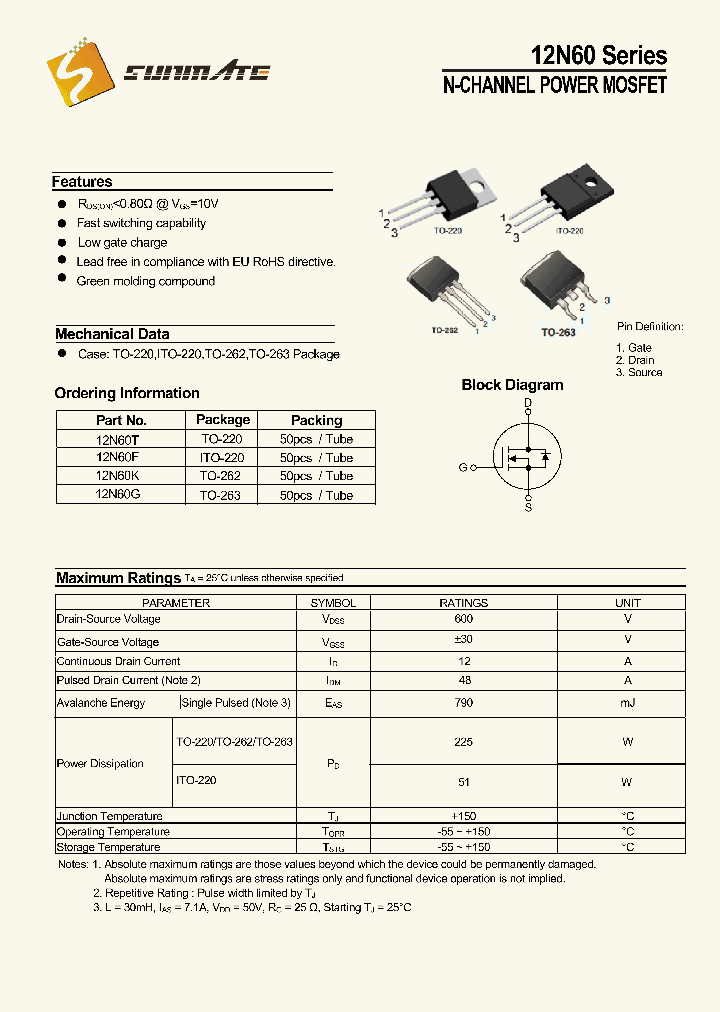 12N60F_9055713.PDF Datasheet