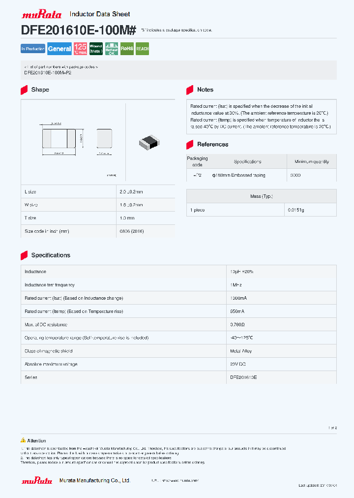 DFE201610E-100M_9058770.PDF Datasheet