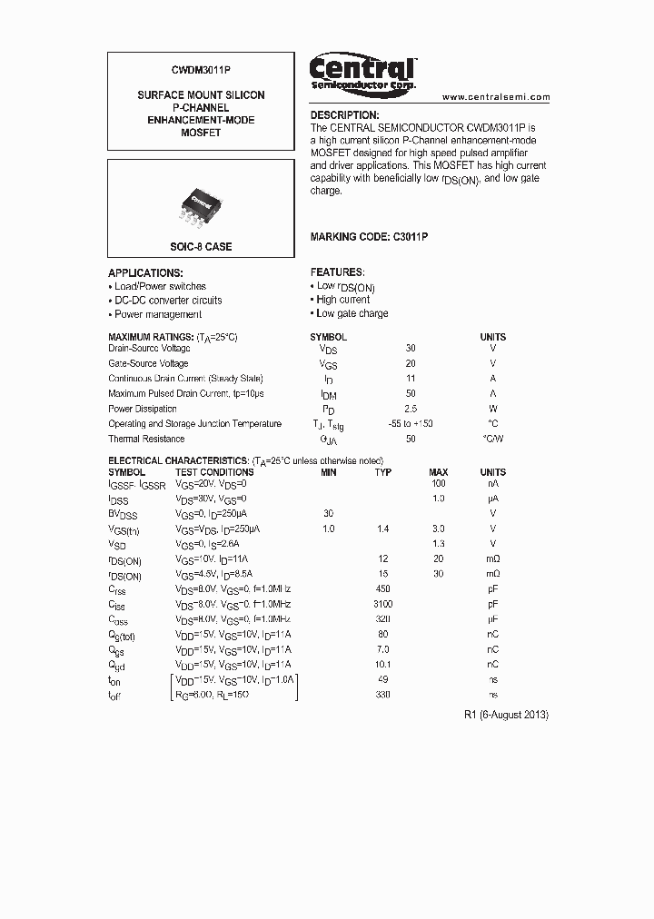 CWDM3011P_9059611.PDF Datasheet