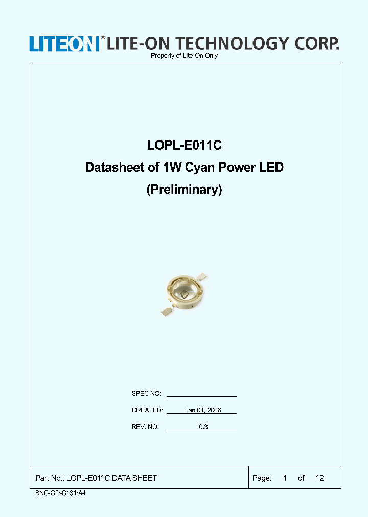 LOPL-E011C_9060533.PDF Datasheet