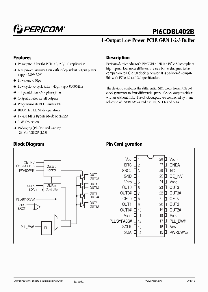 PI6CDBL402BLIEX_9061307.PDF Datasheet