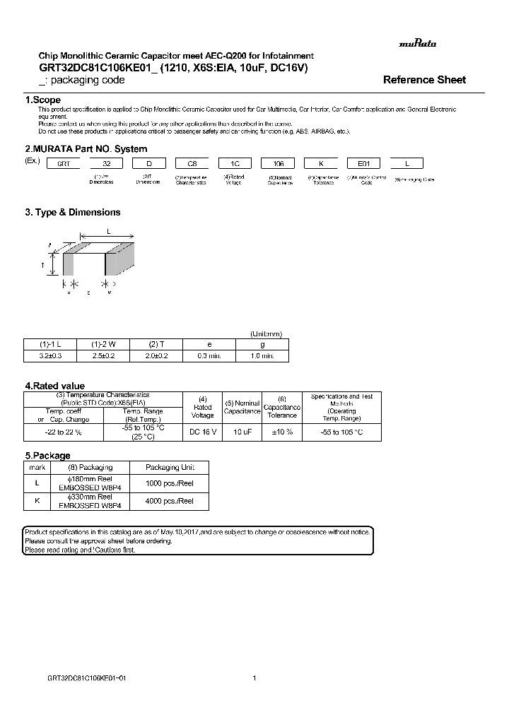 GRT32DC81C106KE01_9064868.PDF Datasheet