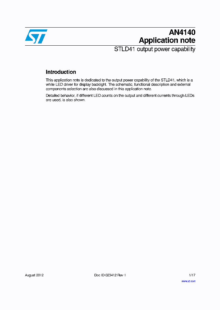 AN4140_9067286.PDF Datasheet