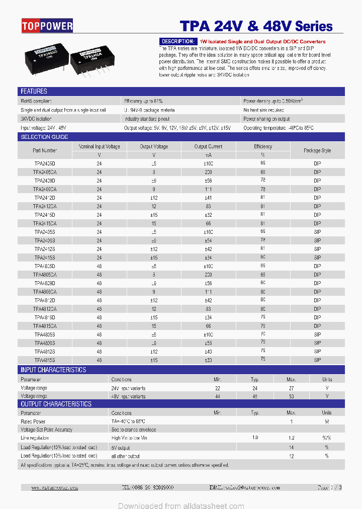 TPA4809D_9069329.PDF Datasheet