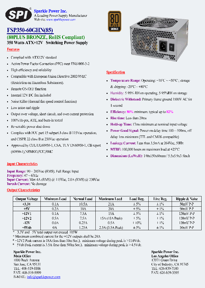 FSP350-60GHN_9073645.PDF Datasheet