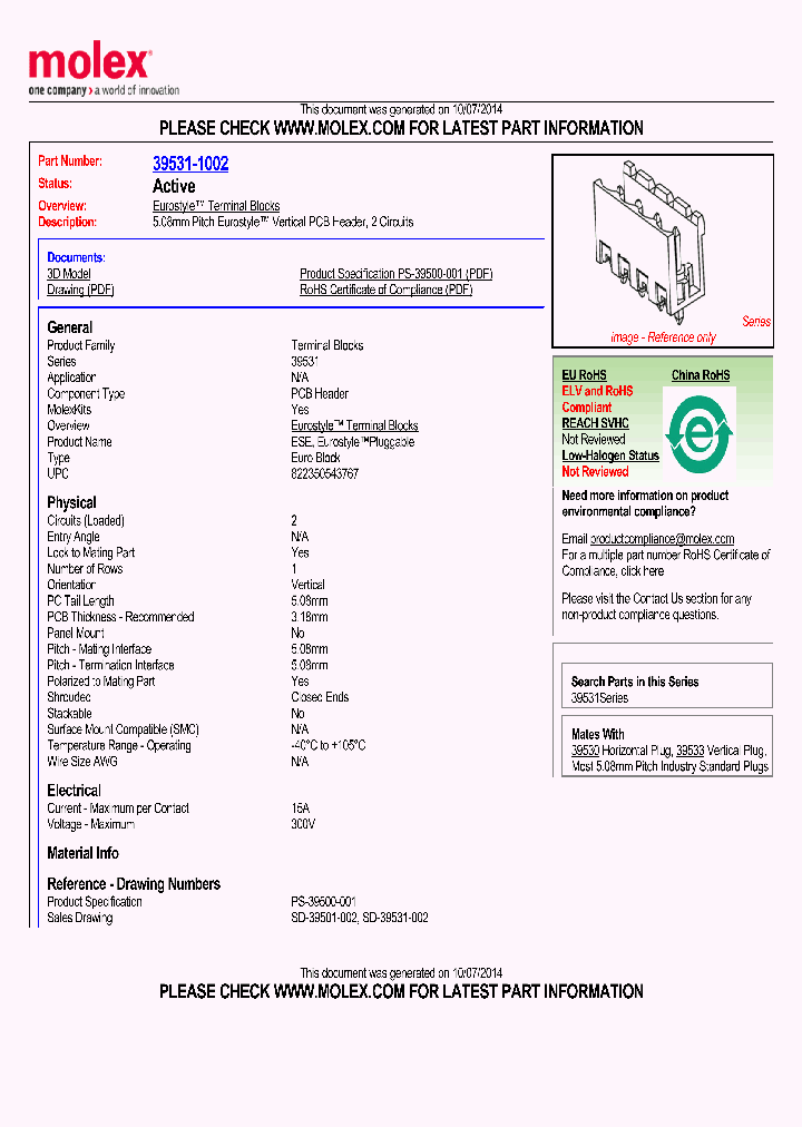 39531-1002_9076025.PDF Datasheet