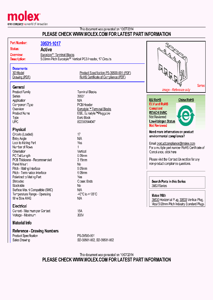 39531-1017_9076040.PDF Datasheet