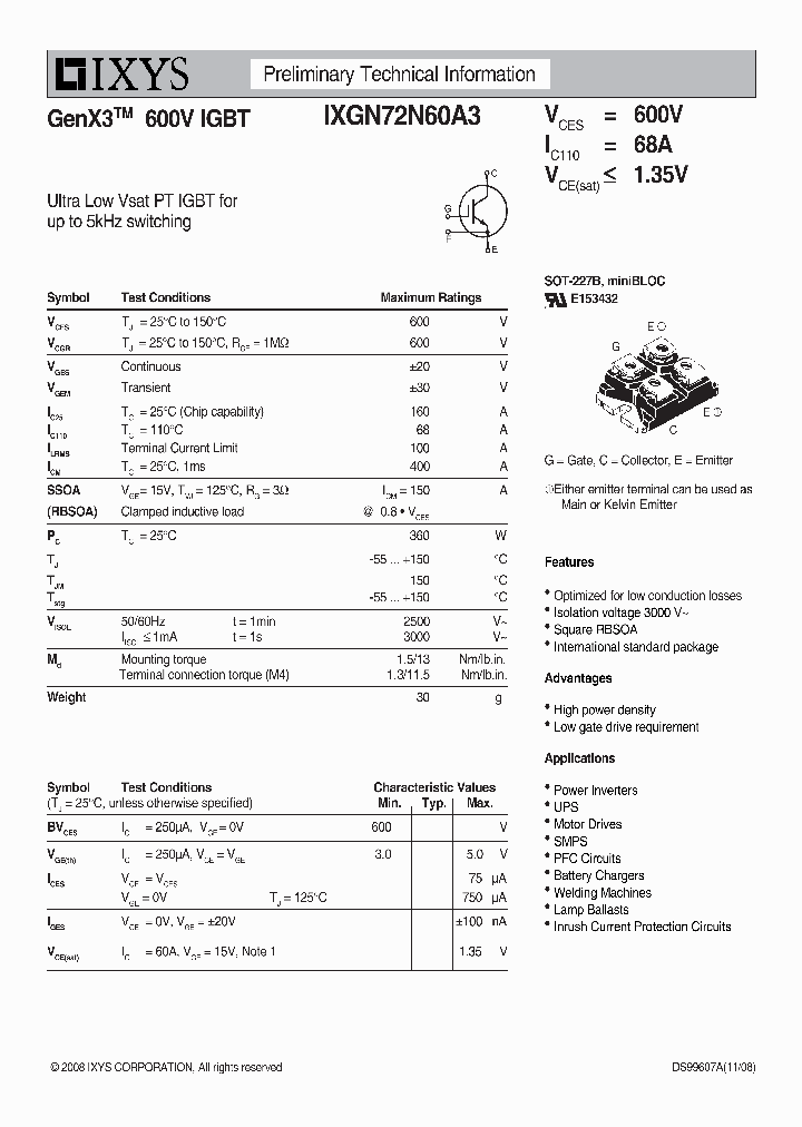 IXGN72N60A3_9076545.PDF Datasheet