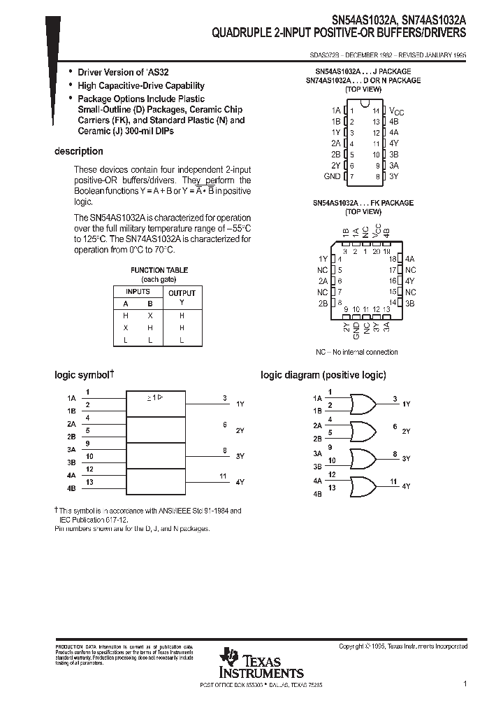 SN74AS1032AN_9077386.PDF Datasheet