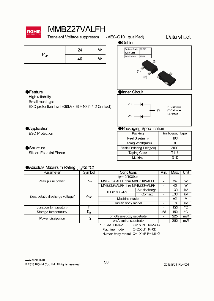 MMBZ27VALFH_9078581.PDF Datasheet