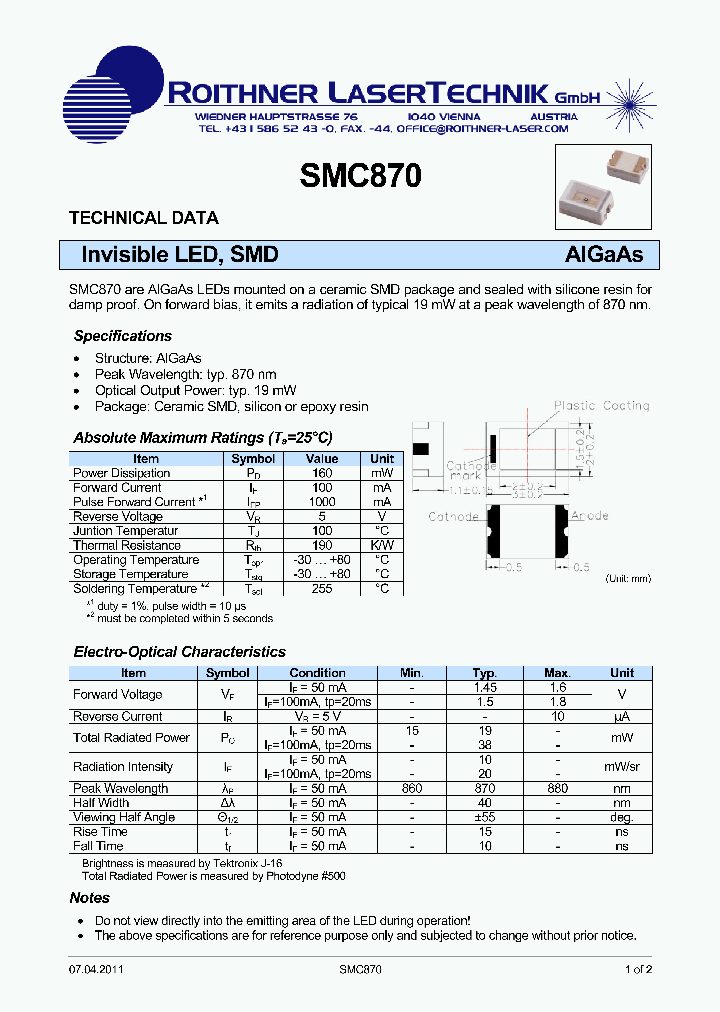 SMC870_9081172.PDF Datasheet